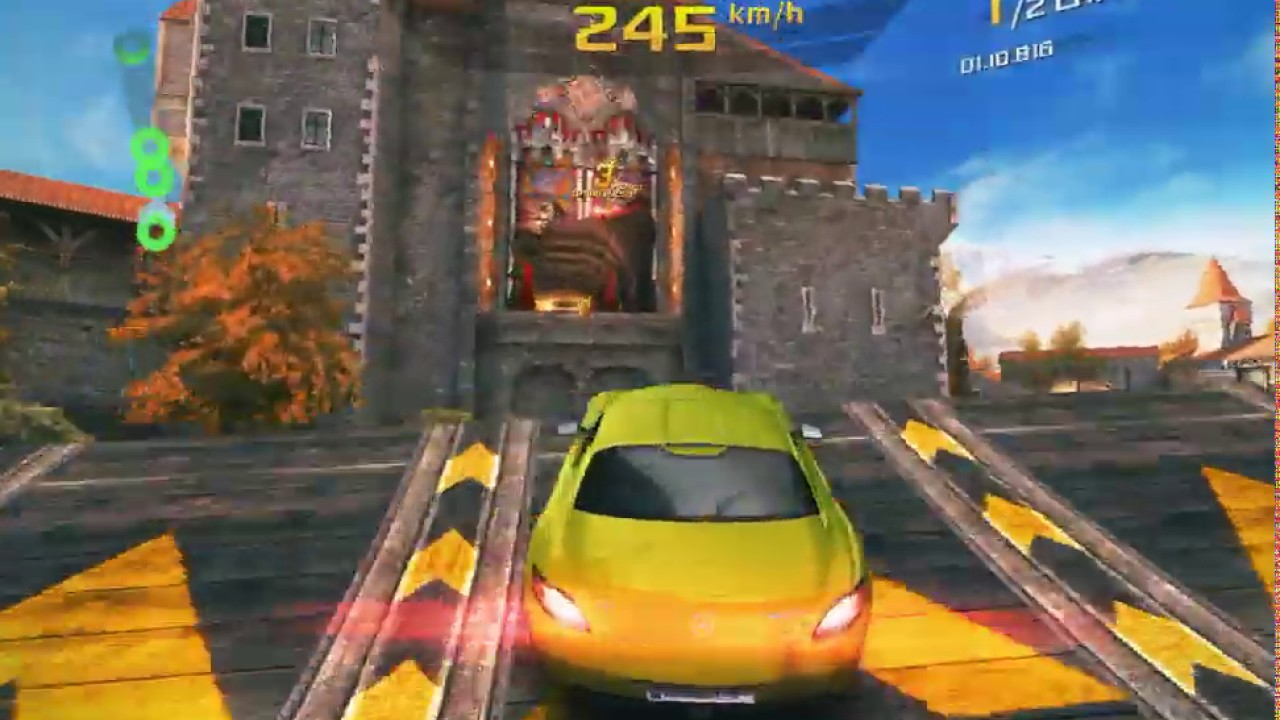 Aspthalt8 Mercedes Benz SLS AMG Electric Drive ,  car racing game play