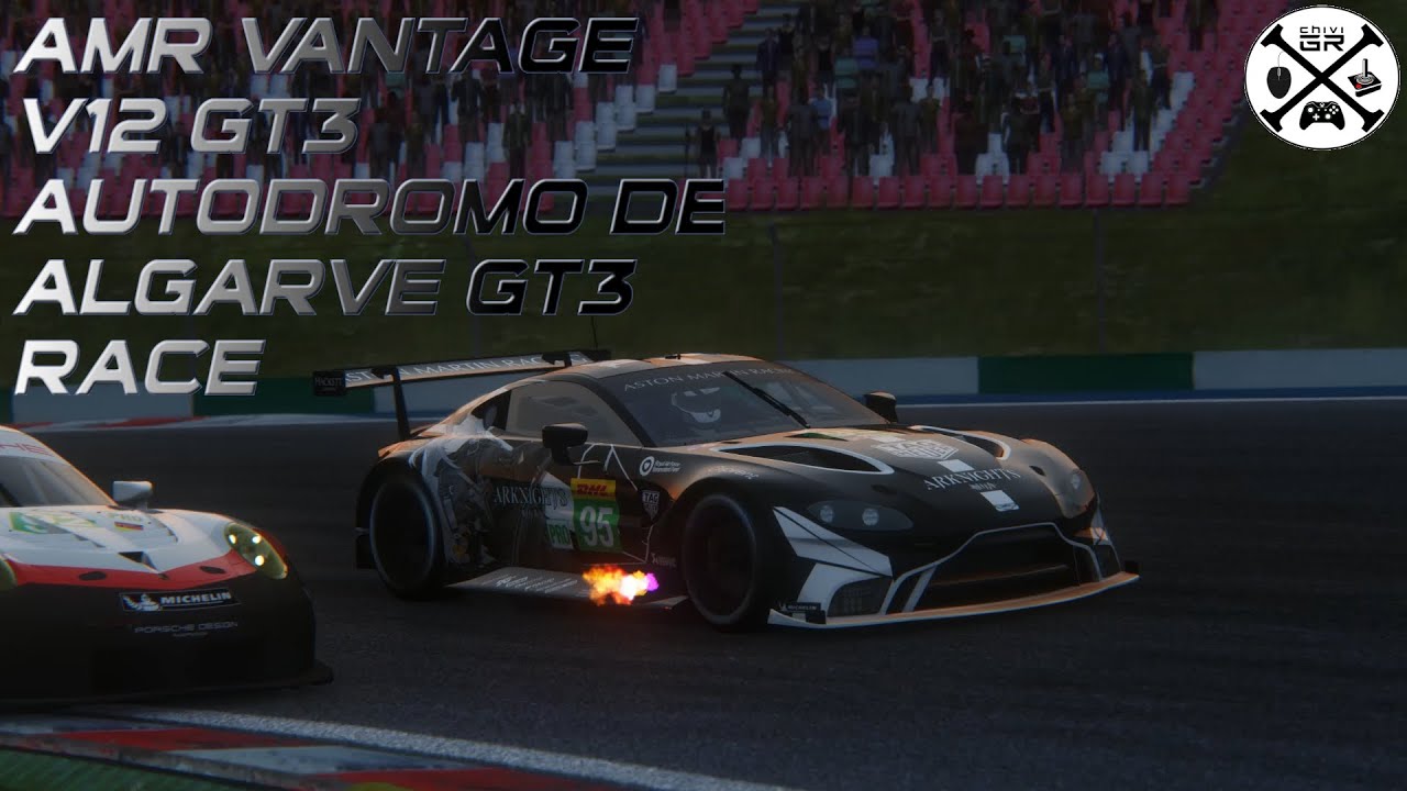 Assetto Corsa – Aston Martin Vantage V12 GT3 – Carrera en el Autodromo de Algarve