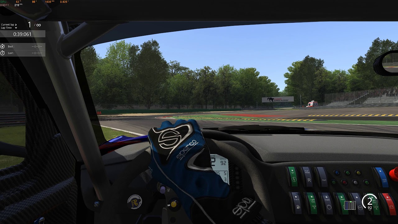 Assetto Corsa BMW Z4 GT3 hotlap @ Monza – 1:47.379