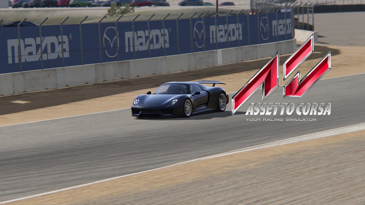 Assetto Corsa Laguna Seca Porsche 918 Spyder Hotlap