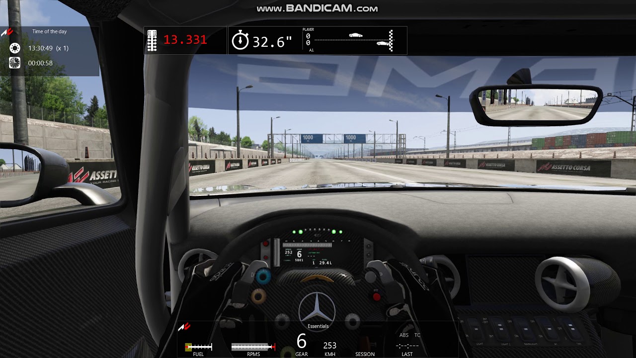 Assetto Corsa – Mercedes-Benz SLS AMG GT3 sound