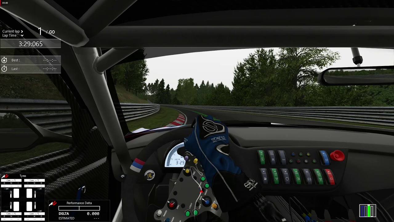 Assetto Corsa Nordschleife BMW Z4 GT3 6.40.698