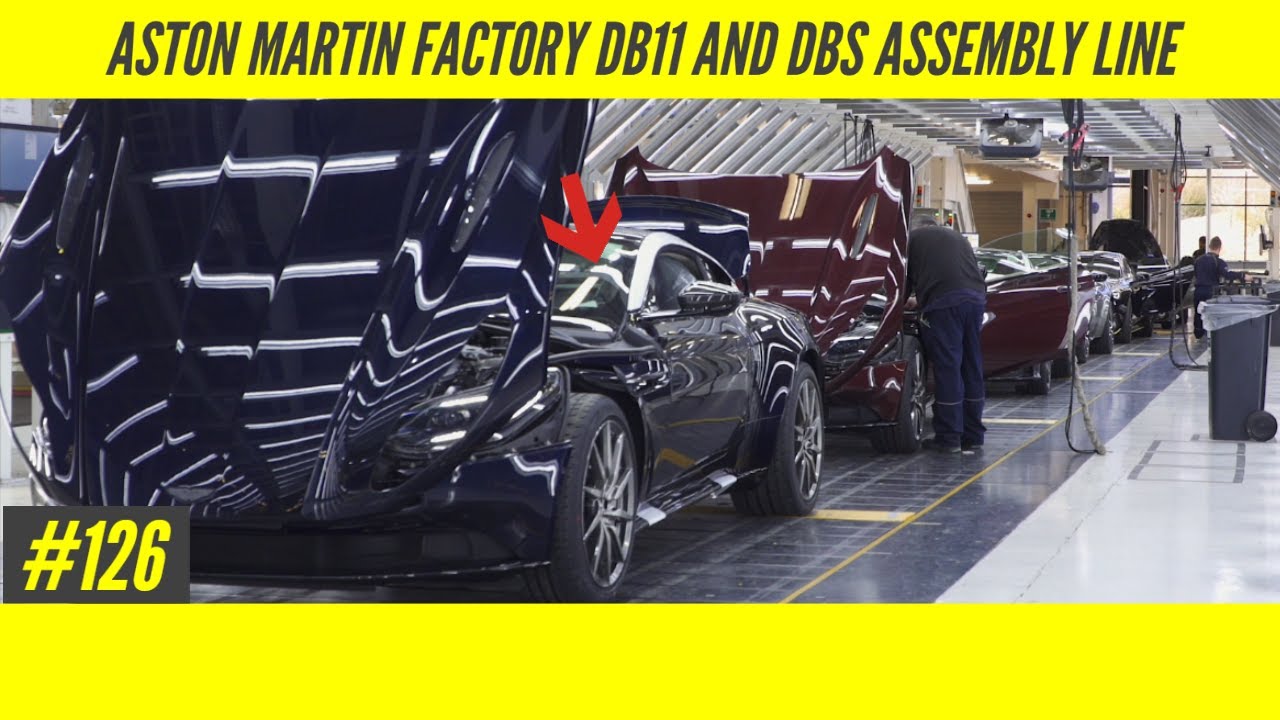 Видеоролик об установке Aston Martin на заводах DB11 и DBS