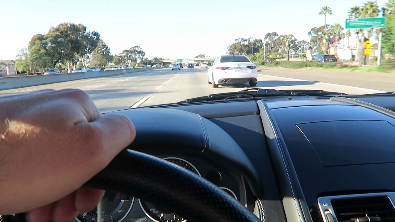 Aston Martin DBS Driving Video (V12 Coupe)