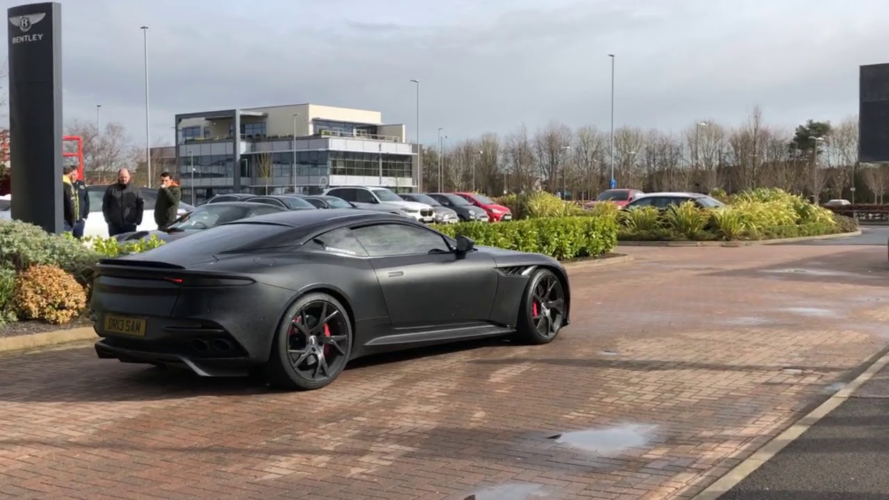 Aston Martin DBS Superleggera Exhaust noise!