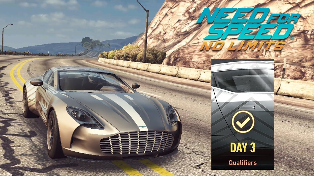 Aston Martin One-77 DAY 3 NFS No Limits SK1LLMAST3RS Gameplay Walkthrough