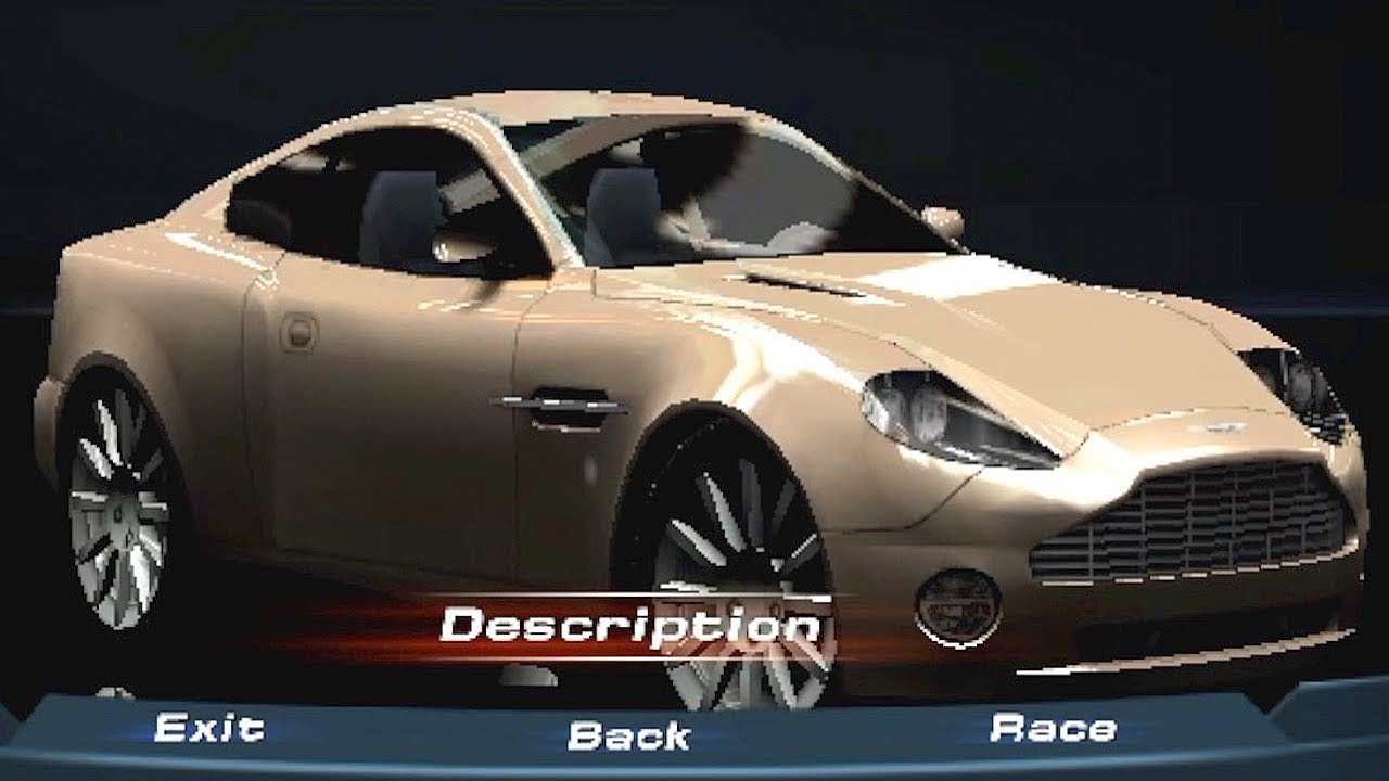 Aston Martin V12 Vanquish – 2001–2007 (first generation) | Need for Speed: Hot Pursuit 2