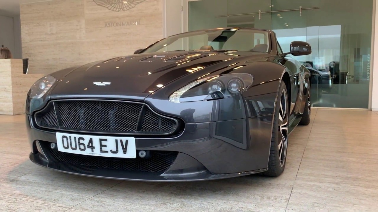 Aston Martin V12 Vantage S Roadster Finished In Ceramic Grey