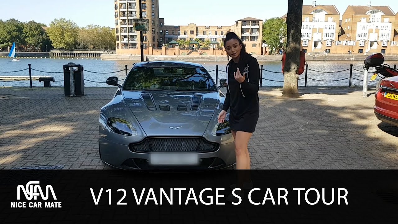 Aston Martin V12 Vantage S car tour with Athene