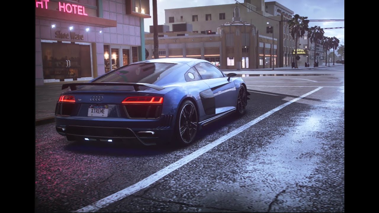 Audi R8 V10  Coupe 2019 – Need For Speed Heat Gameplay