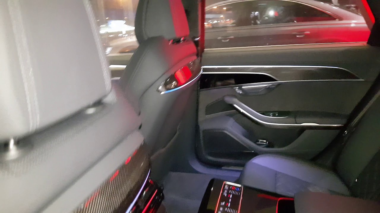 Audi S8 2020 in Dubai Interior Rear Quick View