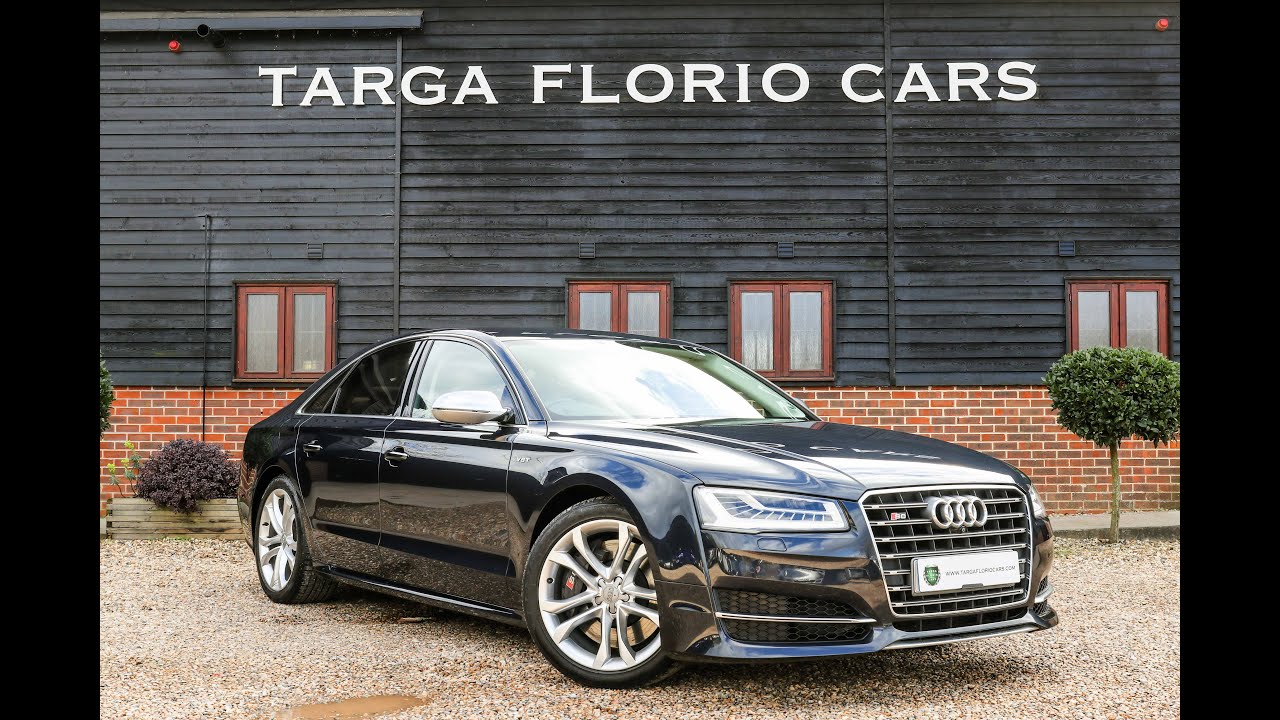 Audi S8 4.0 TFSI V8 4dr Saloon Automatic Finished in Moonlight Blue – Virtual Tour / Walk Around