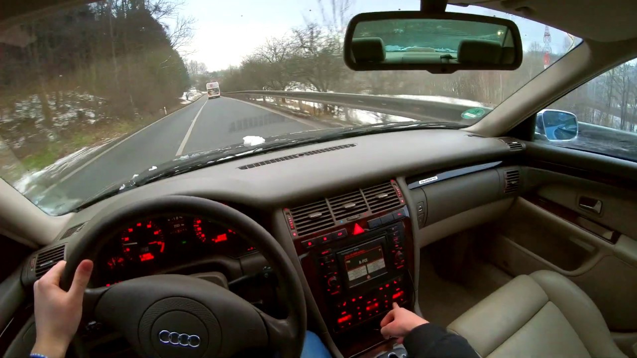 Audi S8 4.2 V8 360 HP – POV Drive Onboard Cockpit View 4K/60FPS