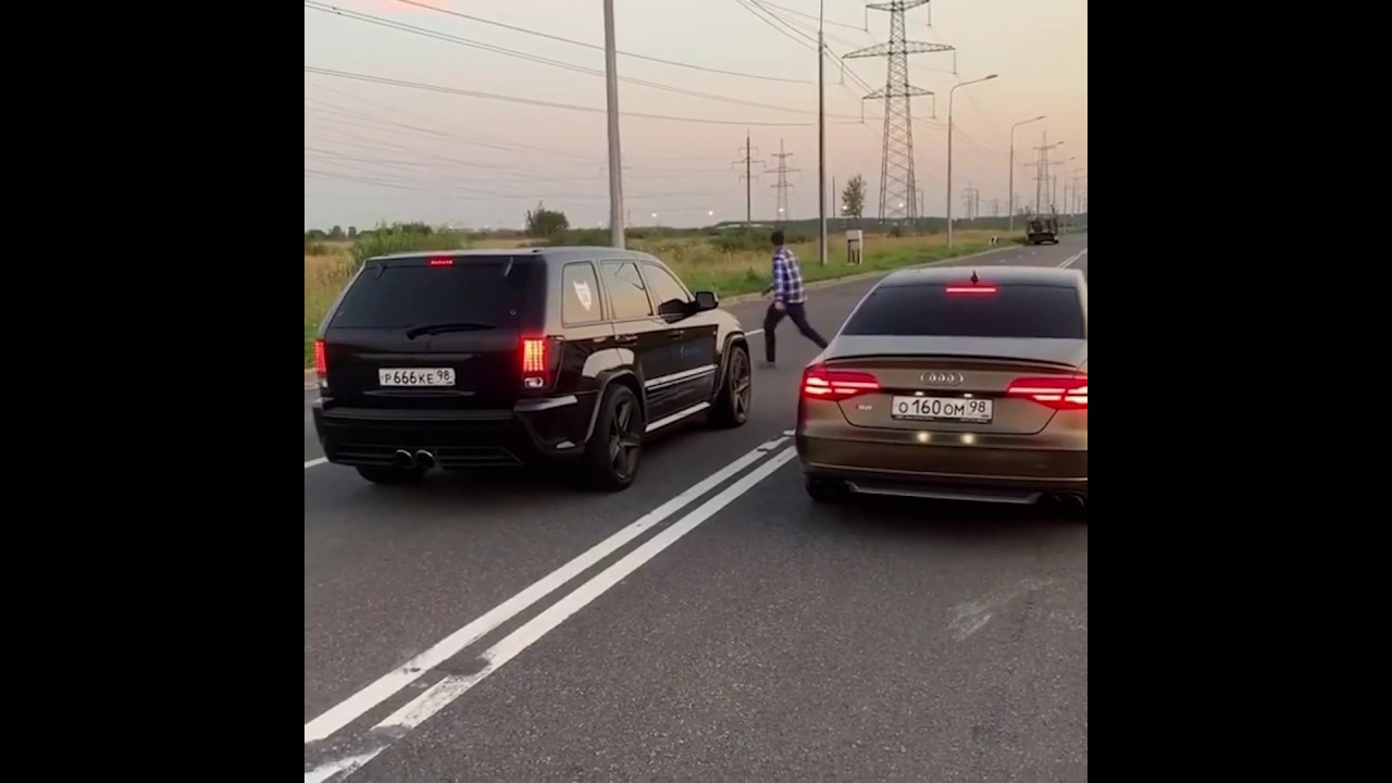 Audi S8 Stage 2+ vs Jeep Grand Cherokee SRT-8 1000HP