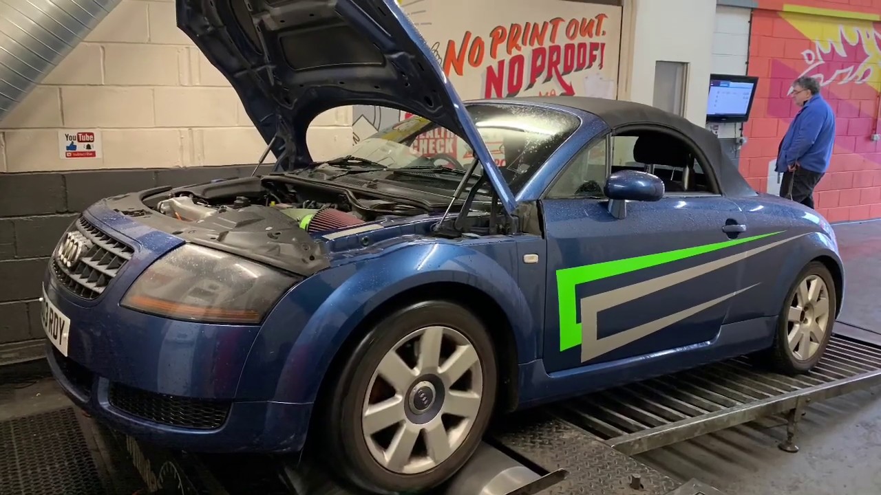 Audi TT 1.8t on the Dyno for £30 Here at Dynodaze