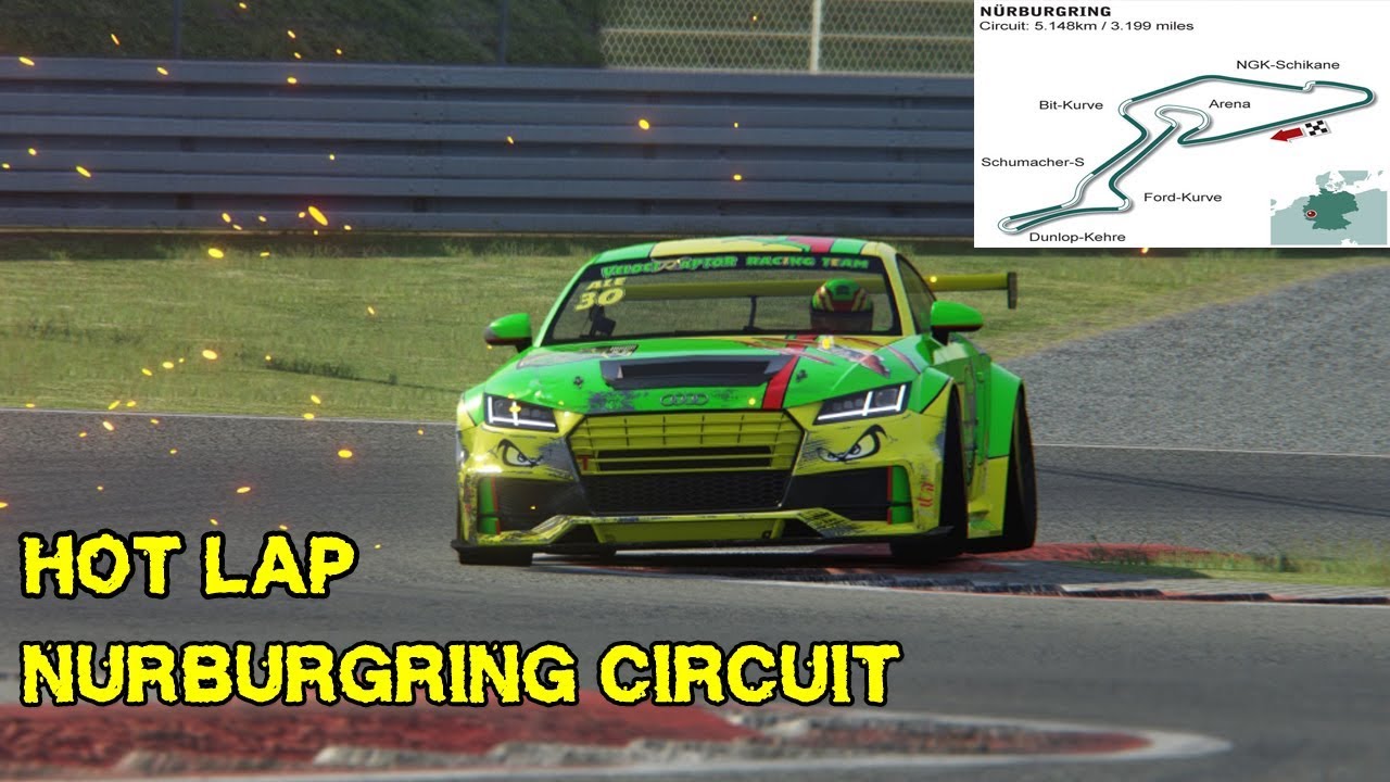 Audi TT HOT LAP DAL CIRCUITO Del NURBURGRING