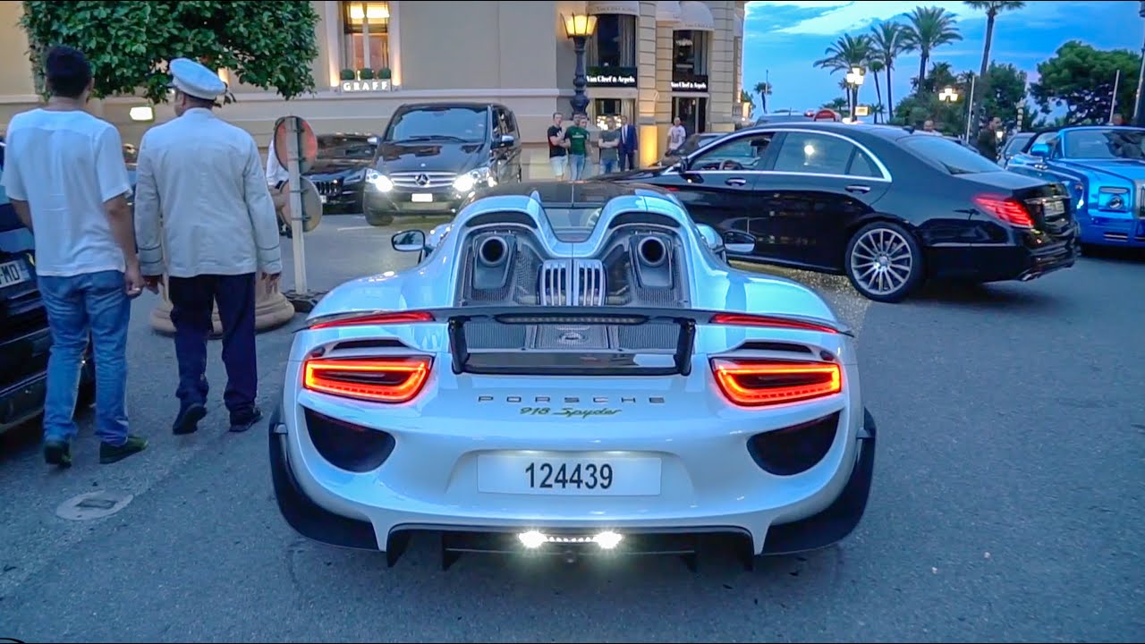 BEST SUPERCARS – Porsche 918 Compilation Monaco