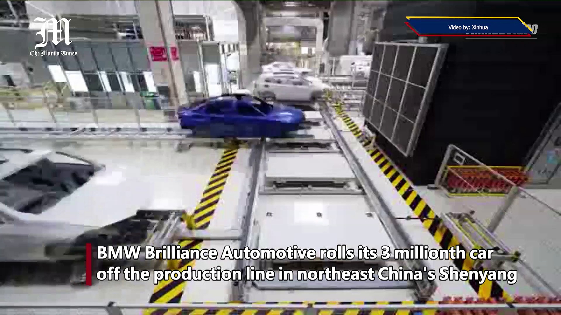 BMW Brilliance rolls 3 millionth car off production line