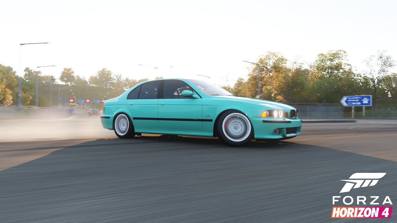 BMW E39 M5 (1200 Hp) - Forza Horizon 4 drift in the city and max speed 415 kmh.
