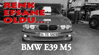 BMW E39 M5 Hangi Renk Oldu ! Muhteşem Değişim / Exhaust Sound #Gültaşoto