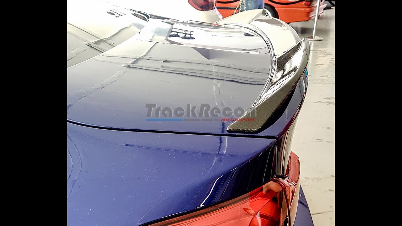 BMW F82 M4 Carbon Fibre V Style Boot Spoiler