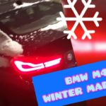 BMW M4 Competition Package in Chicago Winter.