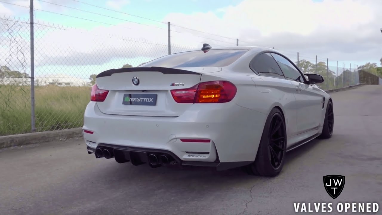 BMW M4 F82 Coupe w/ ARMYTRIX Variable Exhaust! REVS & More SOUNDS!