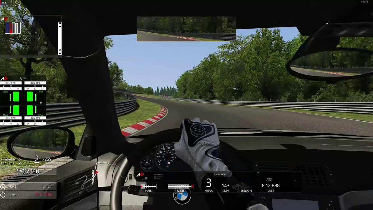 BMW M5 E39 - Assetto Corsa (G29) @nordschleife