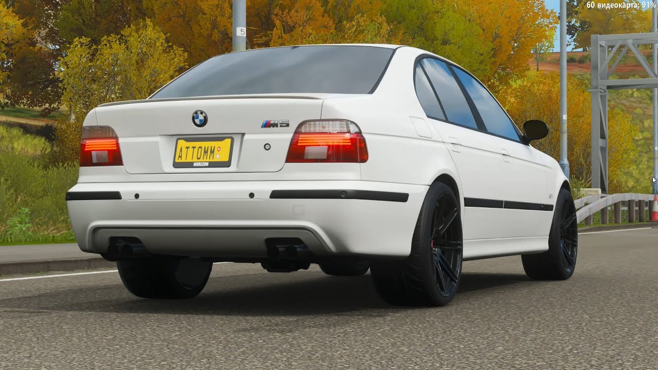 BMW M5 (E39) TOP SPEED ON AUTOBAHN - FH4 | PC (DUALSHOCK 4) GAMEPLAY
