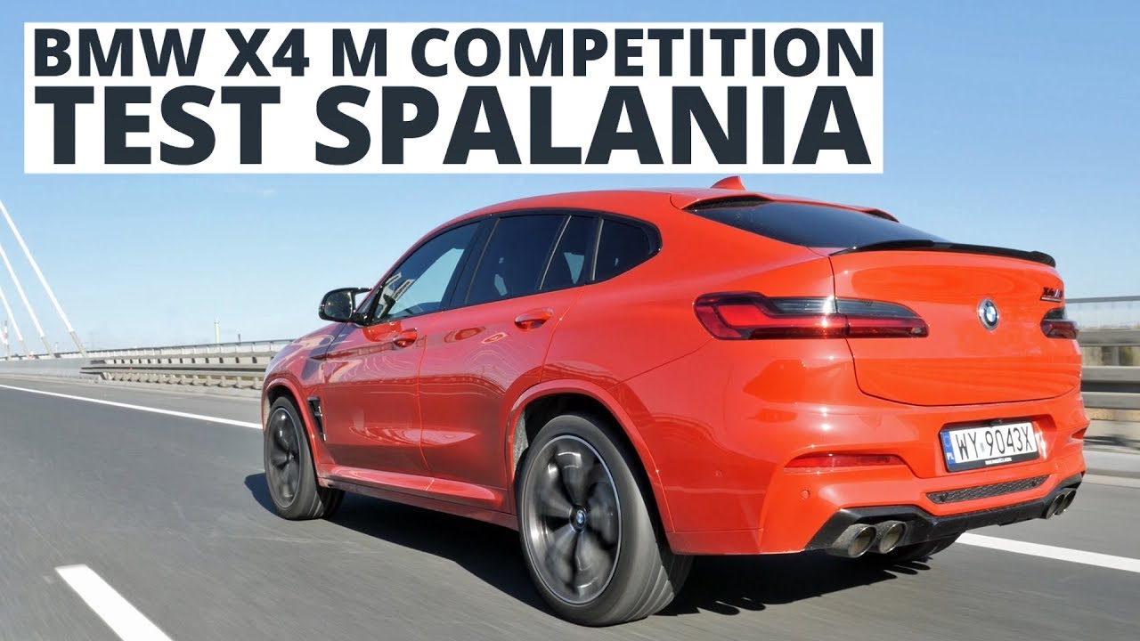 BMW X4 M Competition 3.0 510 KM (AT) – pomiar zużycia paliwa