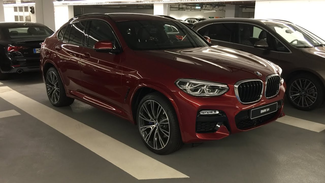 BMW X4 xDrive 30i M Sport in Flamencorot Brillanteffekt metallic