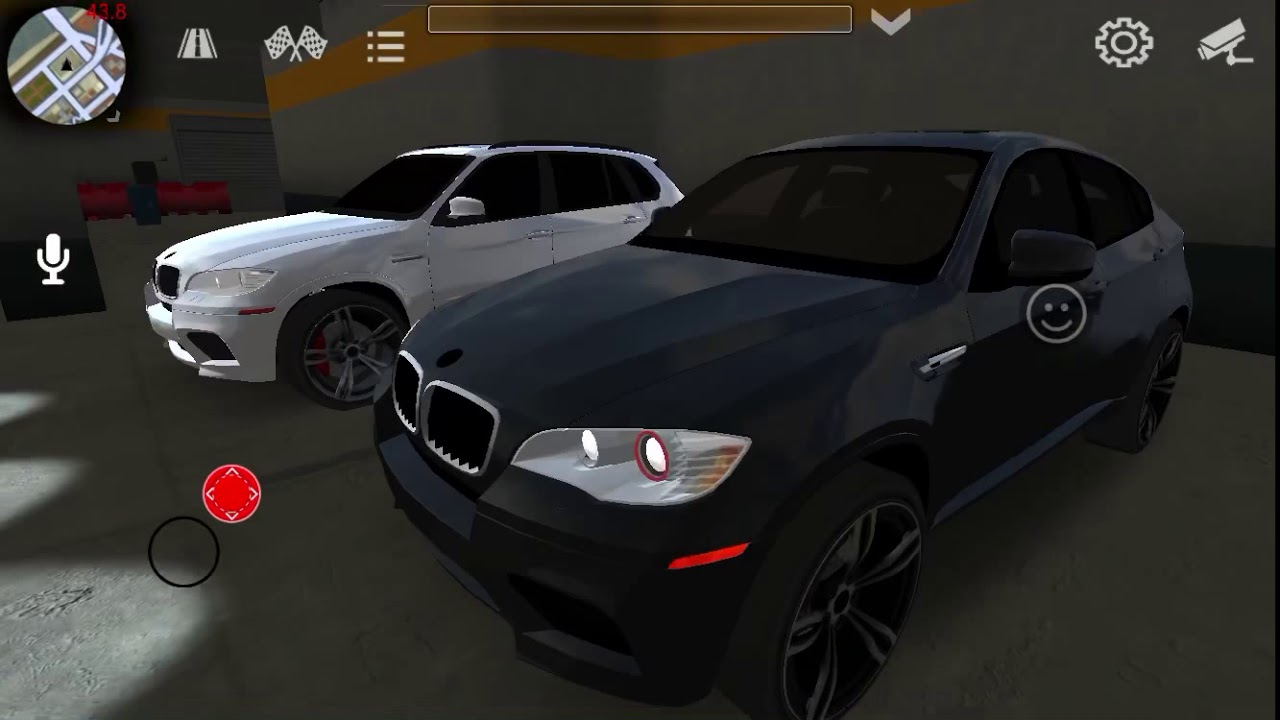 BMW X5 vs BMW X6 TEST (car parking)