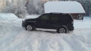 BMW X6 VS RANGE ROVER VOGUE VS TOYOTA LAND CRUISER SNOW OFF ROAD TEST