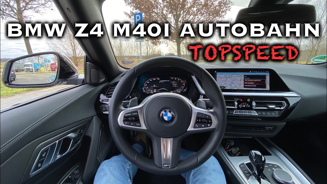 BMW Z4 M40i G29 (340PS) SOUND & AUTOBAHN POV [4K]