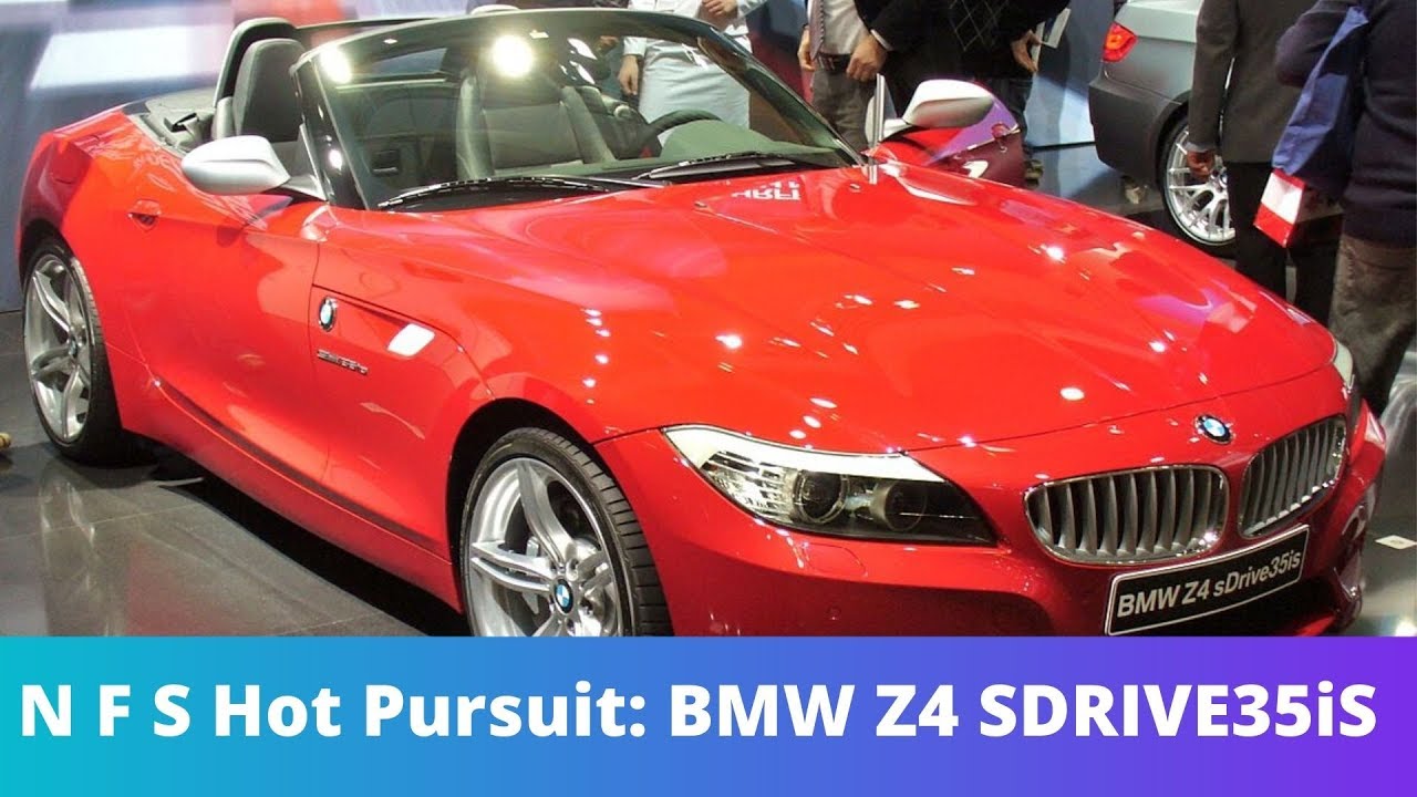 BMW Z4 SDRIVE35IS In Beautiful Racing Game Need for Speed Hot Pursuit, Car Preview, And Race, HD Vid