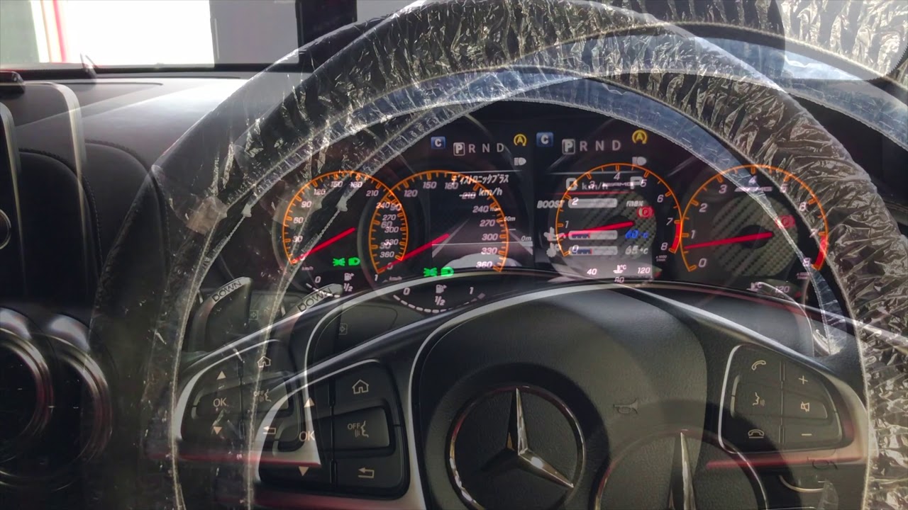 BNEZ NTG5.0 コーディング AMG GT のワンタッチウインカーを7回に変更しました。