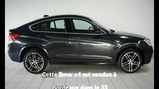 Bmw x4 occasion visible à Bordeaux présentée par Le site de l’auto