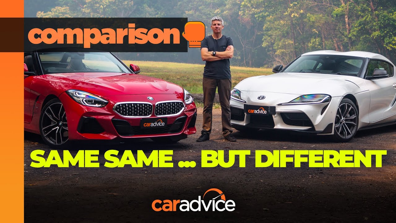 COMPARISON: 2020 BMW Z4 sDrive20i v Toyota GR Supra GT | CarAdvice