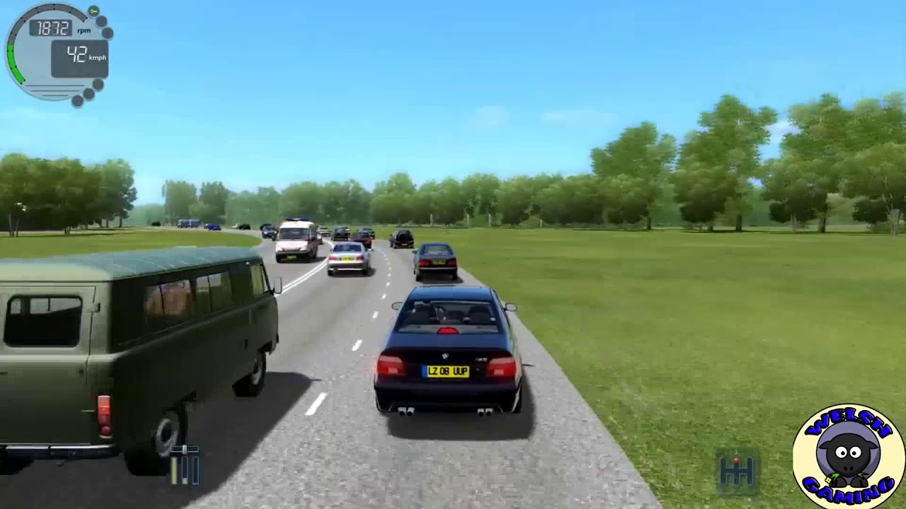 City Car Driving – BMW M5 E39 (100% Traffic)