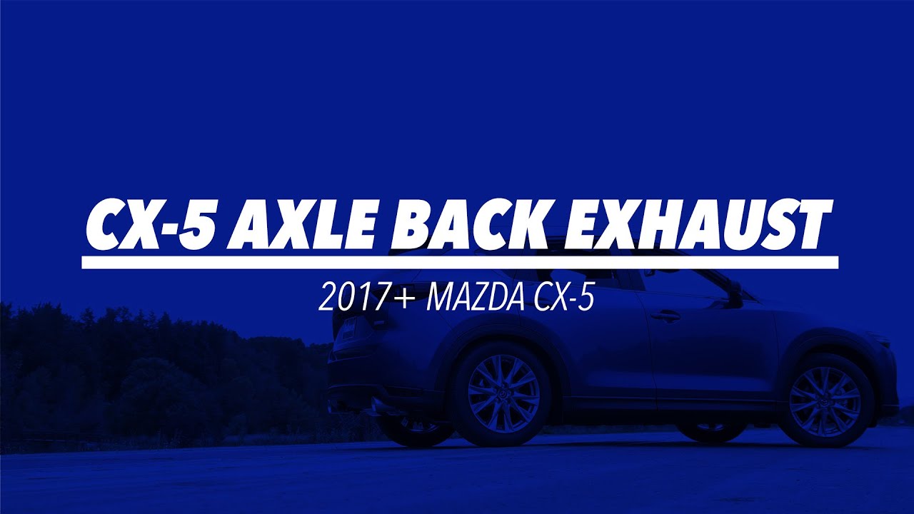 CorkSport Axle Back Exhaust for 2017+ Mazda CX-5