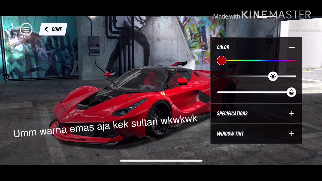 Custom car Laferrari| NFS Heat Studio