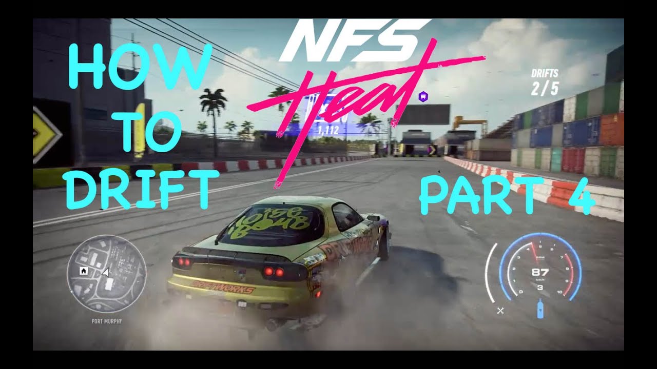 DRIFT PAKE MAZDA RX-7 DI SIRKUIT PELABUHAN | NEED FOR SPEED HEAT STORY WALKTHROUGH GAMEPLAY PART 4