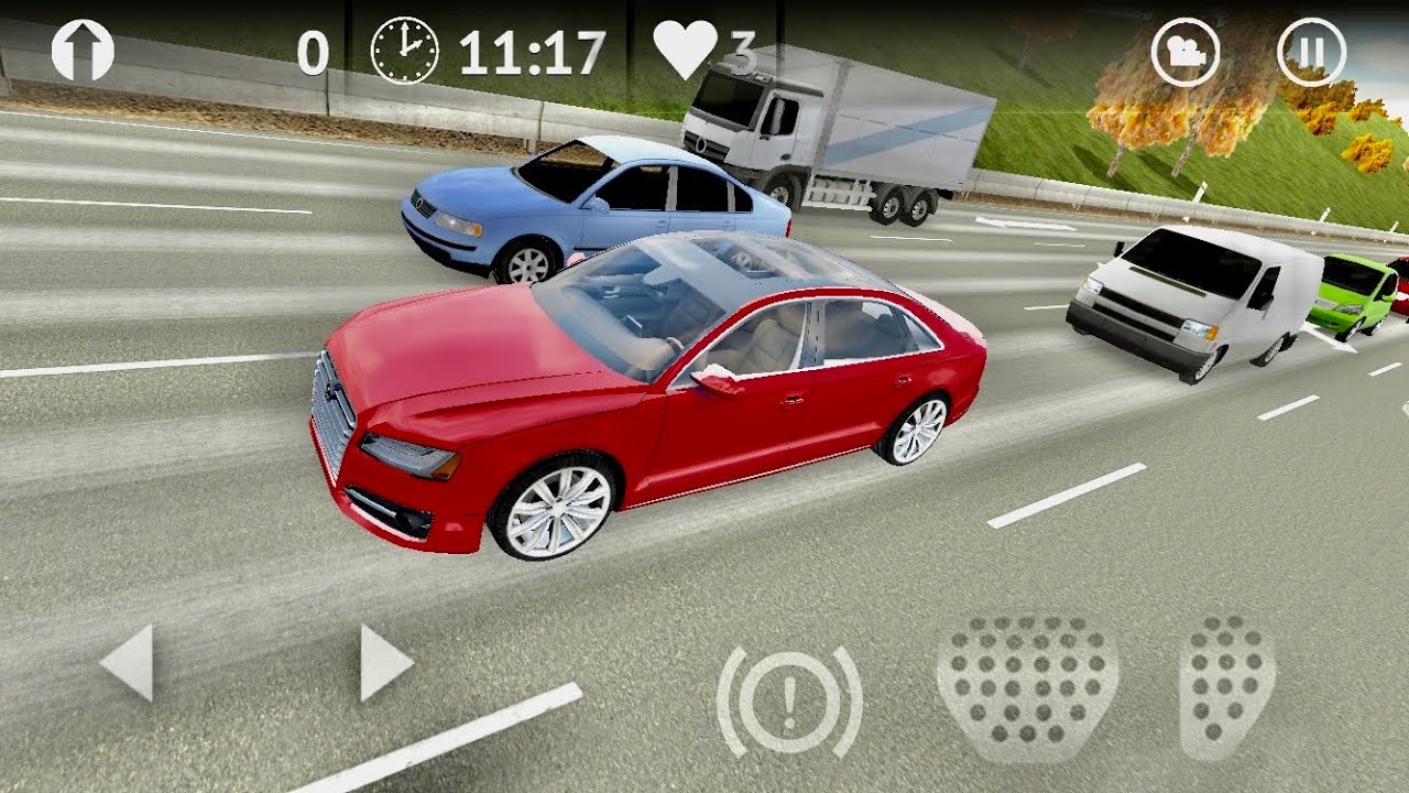 Driving Zone Germany | Audi S8 Highway Crazy Driving- iOS and Android Realistic Simulator