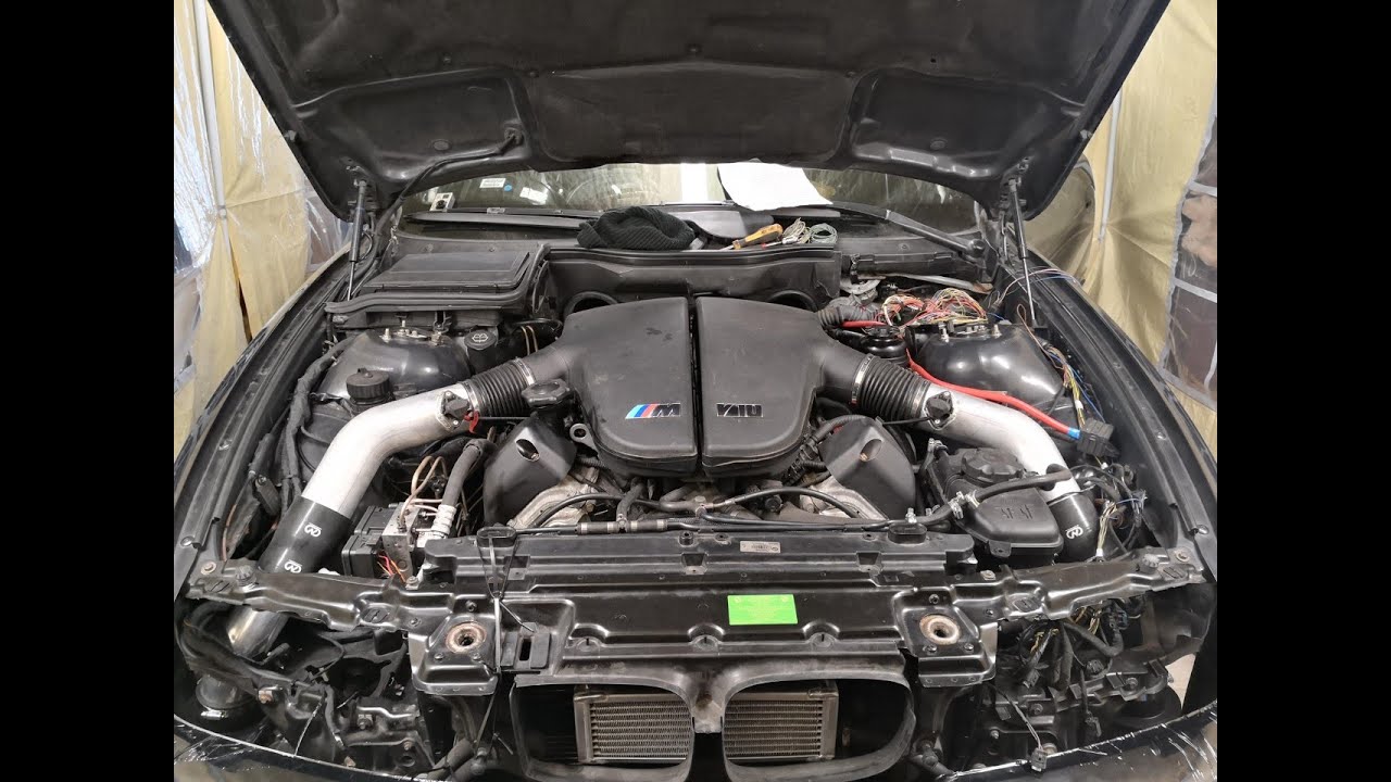 E39 M5 S85 V10 Swap ABS Woes and Battery jump start install