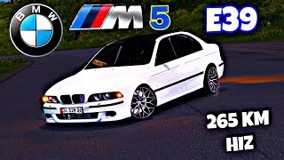 EFSANE YOL TUTUŞLU BMW M5 E39 265 KM HIZ | ETS 2 MOD 1.36