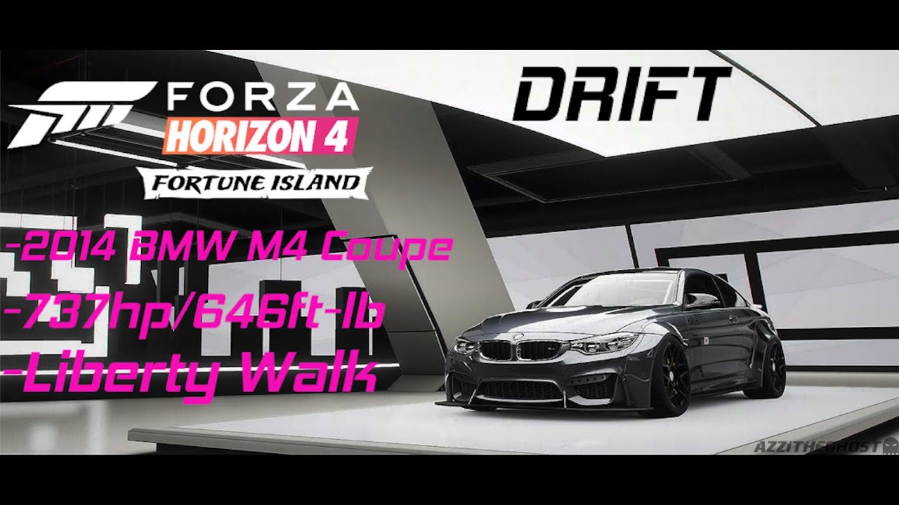 FORZA HORIZON 4 | 700hp Liberty Walk BMW M4 Drifting | Logitech G920