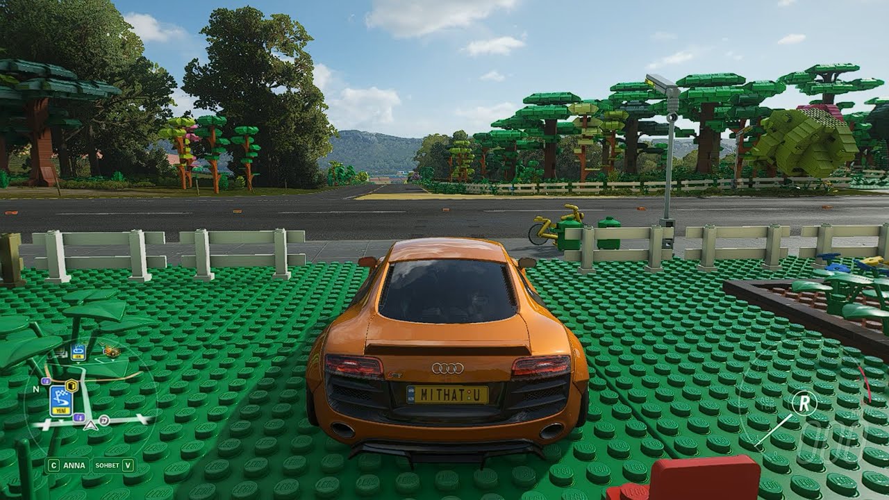 FORZA HORIZON 4 - Audi R8 V10 artı 5.2 V10 FSI quattro S Tronic, 610hp