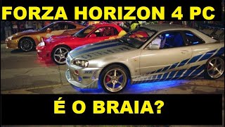 FORZA HORIZON 4 – PEGUEI O GTR DO BRAIA E UM MAZDA RX7