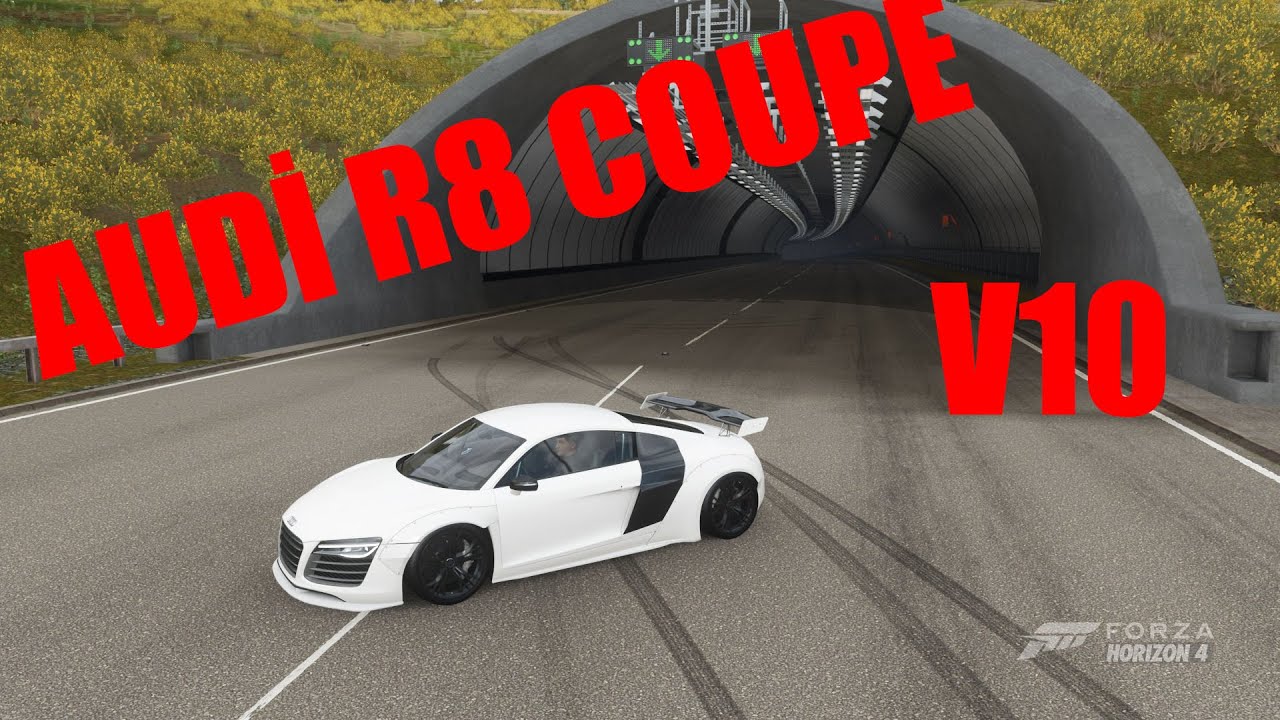 FORZA HORİZON 4 AUDİ R8 COUPE V10 PLUS 5.2 FSI QUATTRO GAMEPLAY