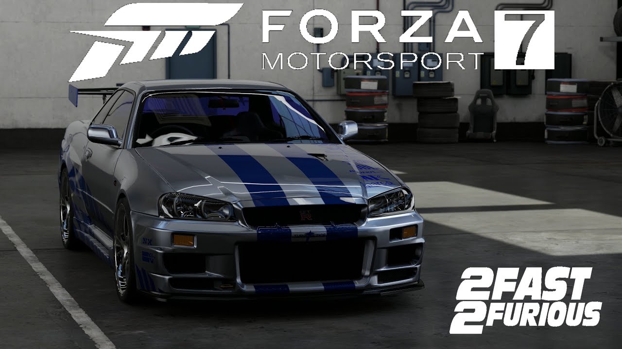 FORZA Motorsport 7 (Garaje) NISSAN GT-R Skyline (R34) / Bryan O’Conor / THE FAST AND THE FURIOUS 2